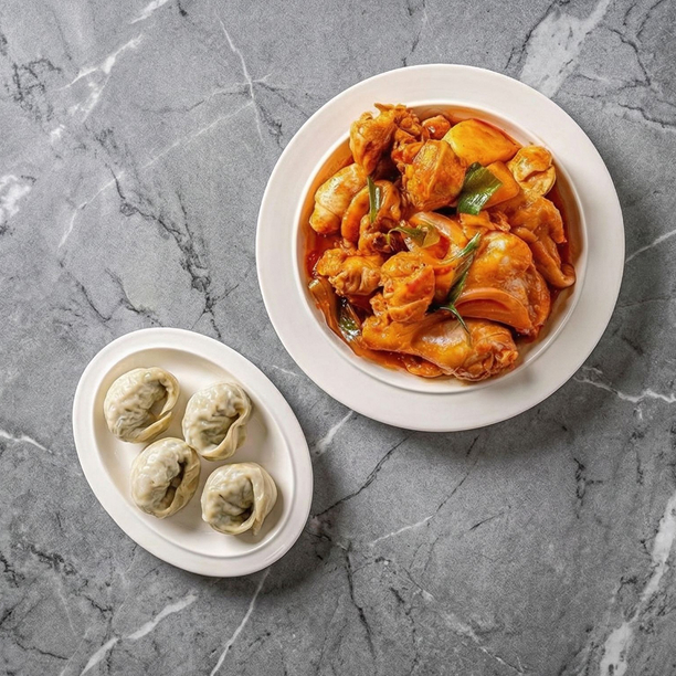 도리담다 세트메뉴 도리담다 만두세트